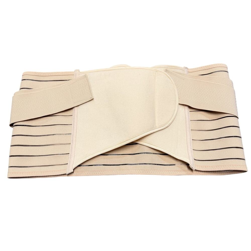 XL Belly Band Nude Postpartum Belly Wrap Abdominal Binder Post Recovery Support